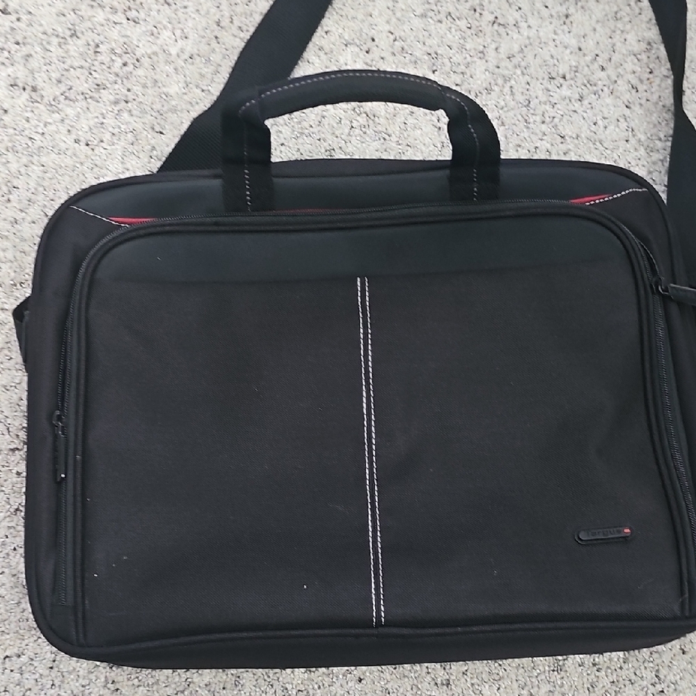 Targus Black and Red Laptop Bag